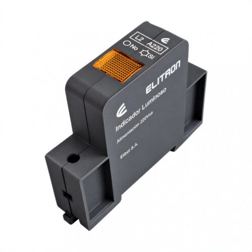 100025 indicador led ámbar 220v 9mm riel din para tableros 100025 indicador led ámbar 220v 9mm riel din para tableros