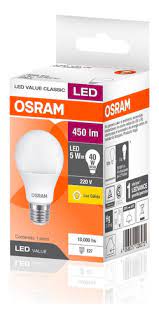 LAMPARA LED BULBO E27 CL40 5W/830