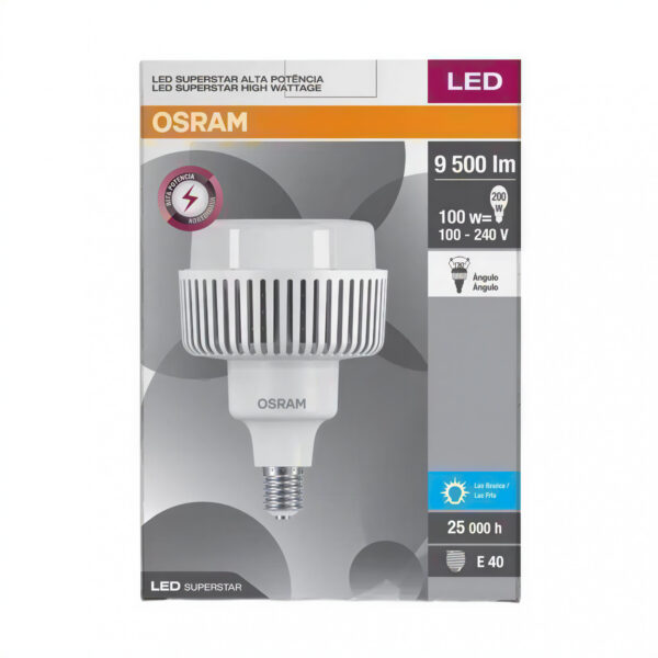 lampara led alta potencia hw 100w/865 e40