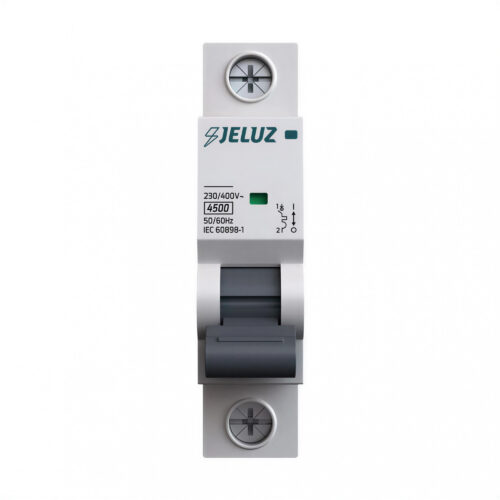100924 interruptor termomagnetico din 1x10 amp. 4.5ka jeluz