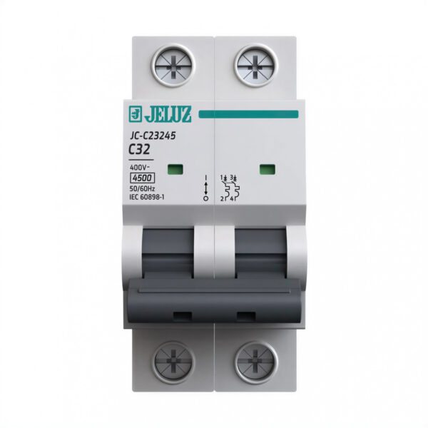 100936 interruptor termomagnetico din 2x32 amp. 4.5ka jeluz