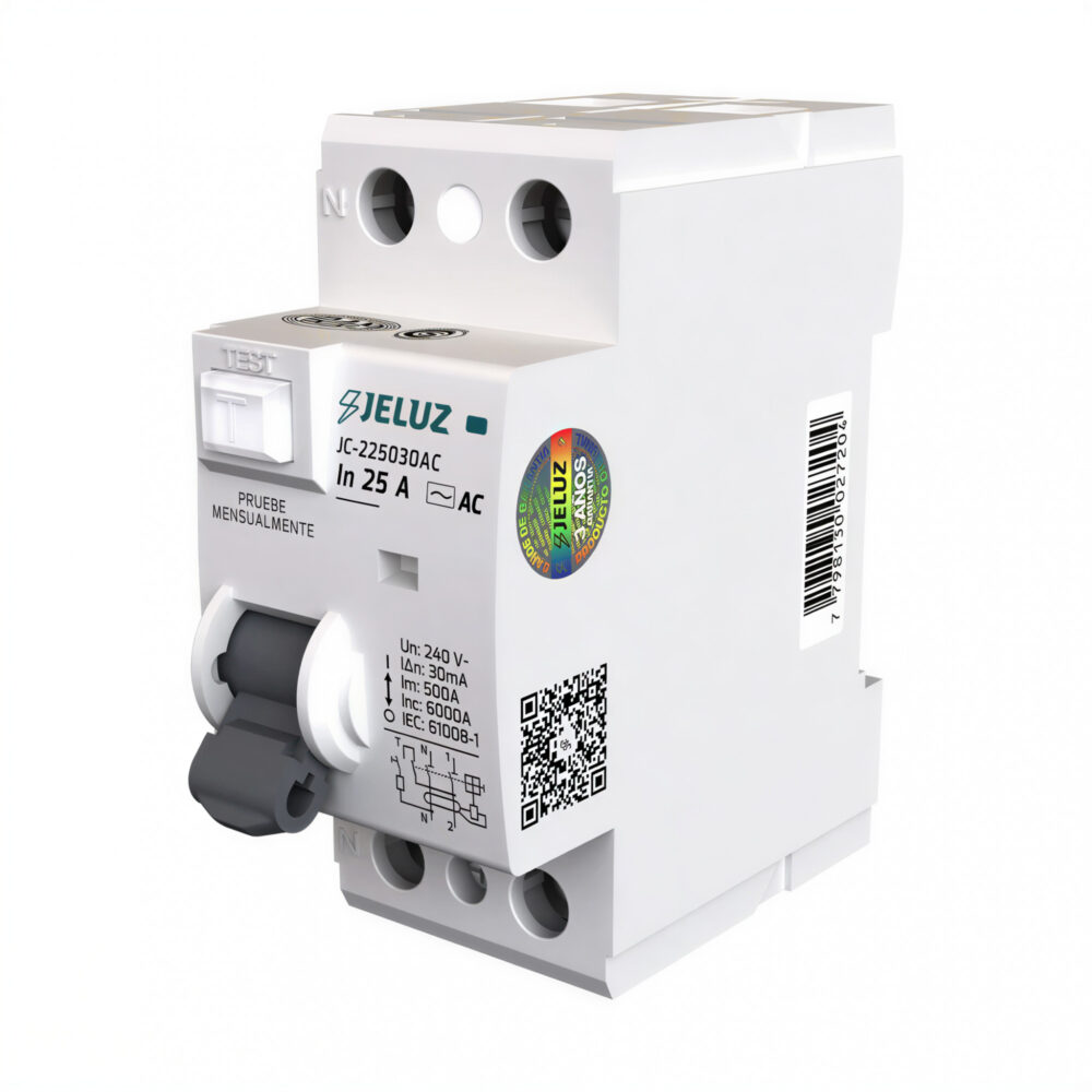 interruptor diferencial tetrapolar 40a/30ma jeluz