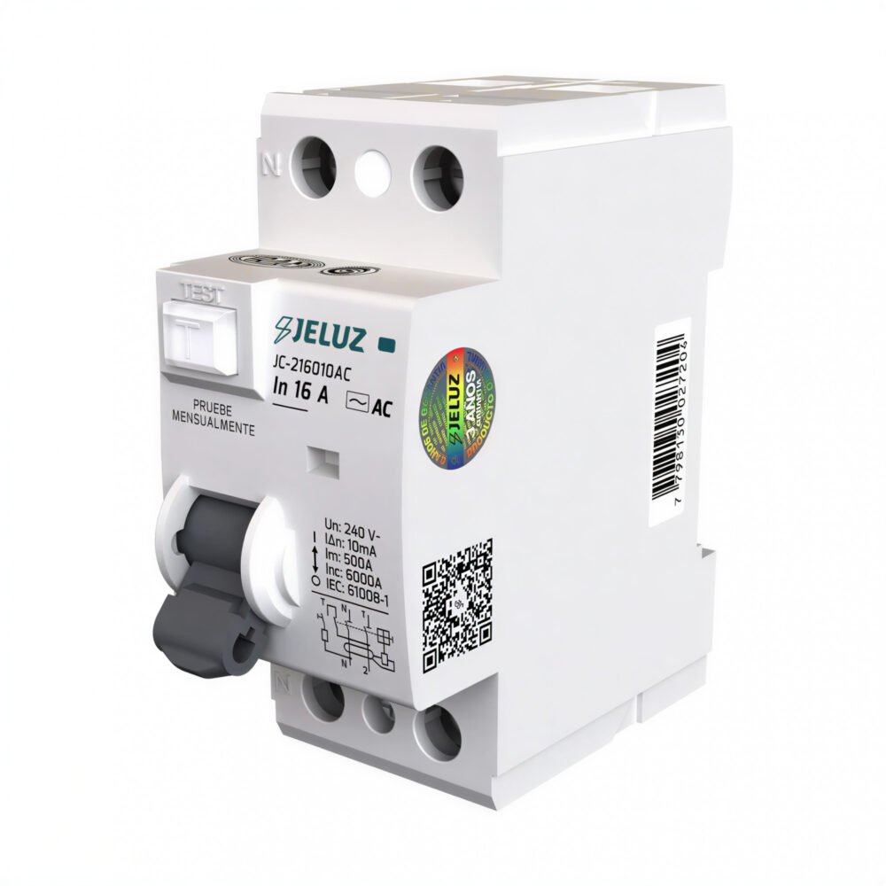 interruptor diferencial tetrapolar 40a/30ma jeluz