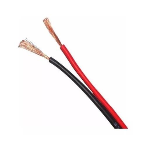 Cable Parlante 2 x 1 mm - Rojo/Negro - Por Metro