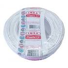 100999.jpg Cable Unipolar HF LSOH 10 mm - Blanco - Por Metro