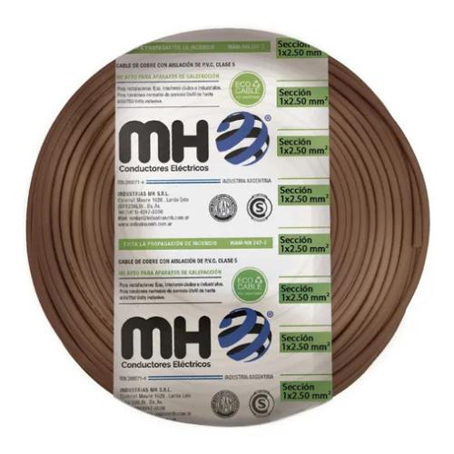 Cable Unipolar 25 mm - Marrón - Por Metro