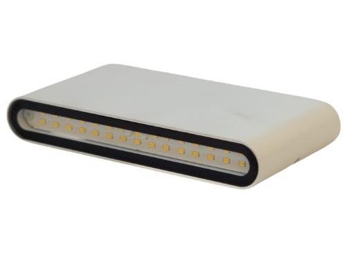 Aplique Led Bidireccional - 12 W - Luz Cálida - Blanco