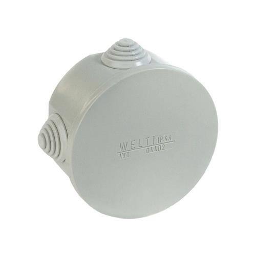 Caja de Paso Redonda 80 x 40 - con Tapa