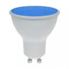 lampara dicroica led gu10 48led 3w azul lampara dicroica led gu10 48led 3w azul
