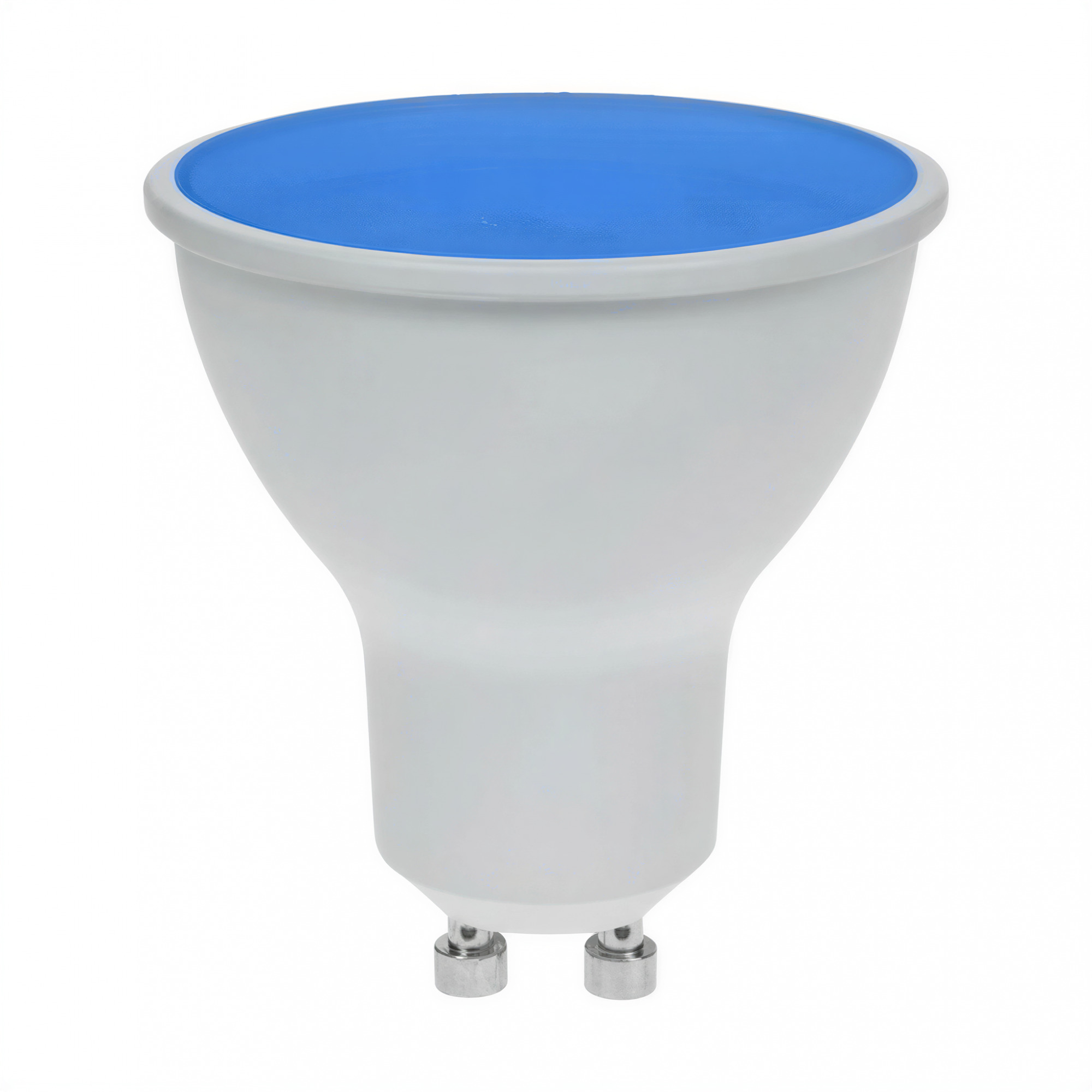 lampara dicroica led gu10 48led 3w azul