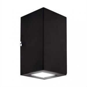 mini faro antivandálico negro e27
