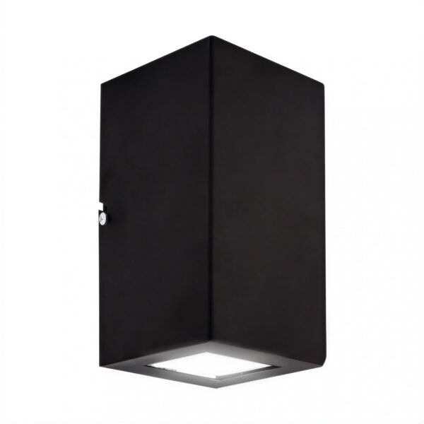 mini faro antivandálico negro e27