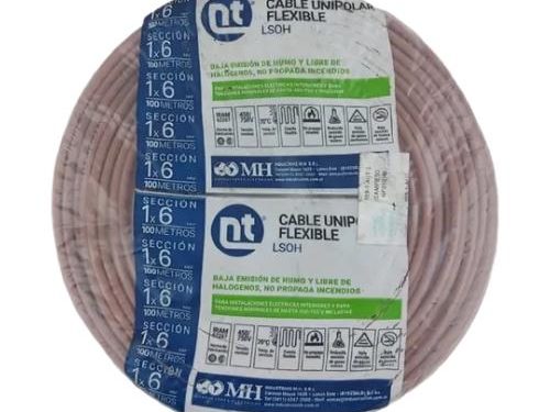 Cable Unipolar LSOH 1,5 mm - Marrón - Por Metro
