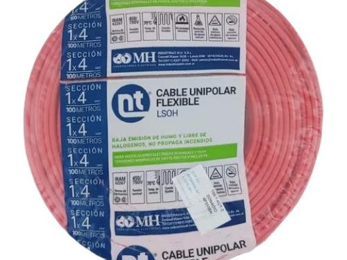 Cable Unipolar LSOH 2,5 mm - Rojo - Por Metro