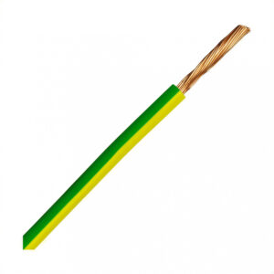 cable unipolar lsoh 10 mm verde/amarillo por metro