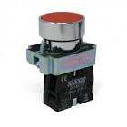 PULSADOR METALICO RASANTE ROJO