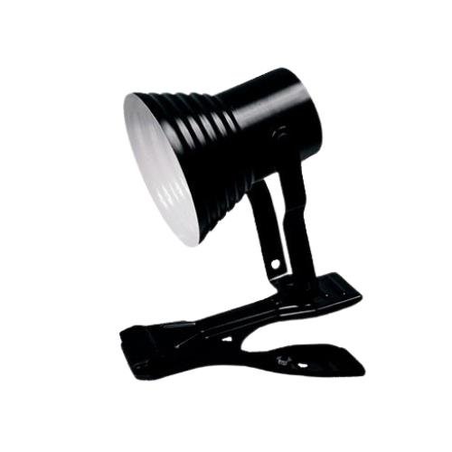 Lámpara con Clip - Negro - E27