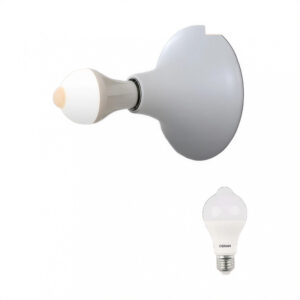 lampara par 38 led 15w luz calida e27 ip65