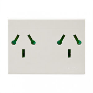 102479 tomacorriente doble 10a con sistema easyfit sin derivaciones