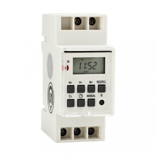 102546 interruptor horario digital programable semanal 16a 220v