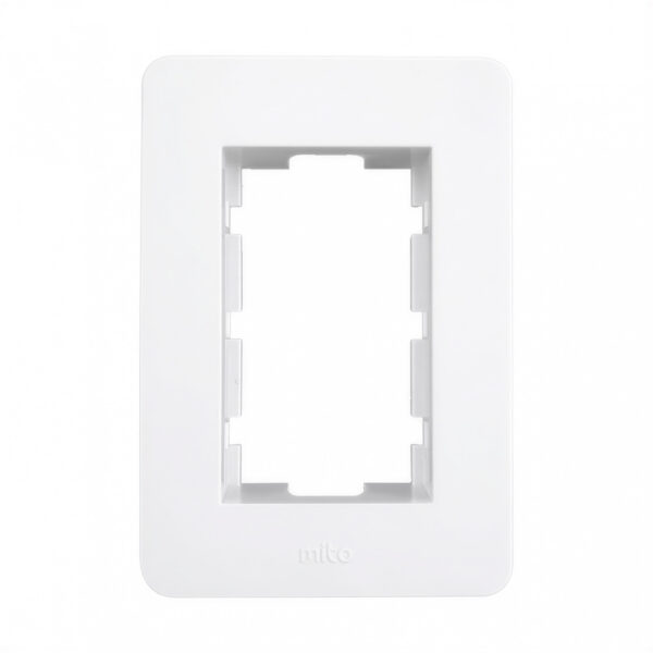 102628 bastidor + tapa jeluz mito 3 módulos 5×10 cm blanco:plata 102628 bastidor + tapa jeluz mito 3 módulos 5×10 cm blanco:plata
