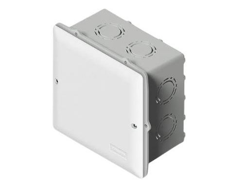 102799.jpg Caja de Pase de Embutir PVC 10 x 10 x 5 cm