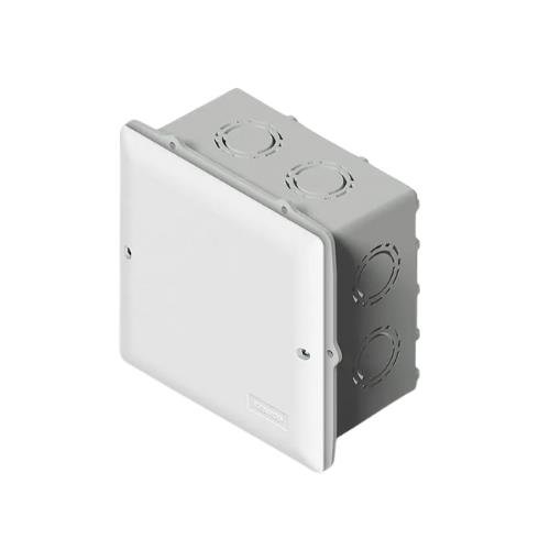 Caja de Pase de Embutir PVC 10 x 10 x 5 cm