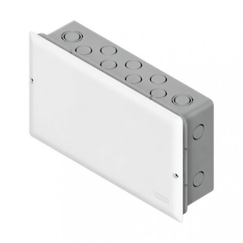 102800 caja de pase embutir pvc 10x16x5 cm para instalaciones