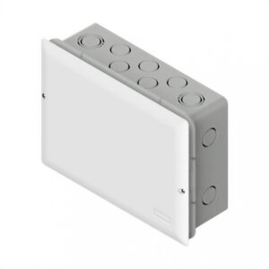 102805 caja de pase embutir pvc 25x42x7 cm – uso domiciliario e industrial