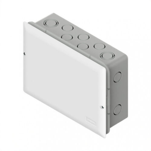 102805 caja de pase embutir pvc 25x42x7 cm – uso domiciliario e industrial