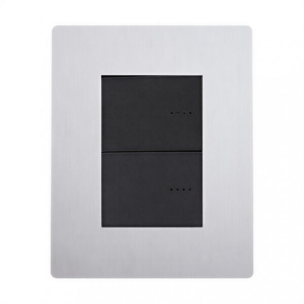 102958 tapa arte aluminio con distanciador blanco 4 módulos 102958 tapa arte aluminio con distanciador blanco 4 módulos