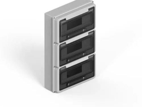 Caja Estanca para Térmicas 36 Módulos DIN - Gris