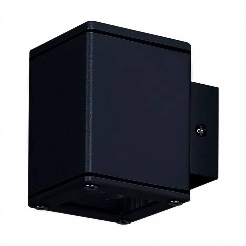 aplique wing unidireccional negro gu10 aplique wing unidireccional negro gu10