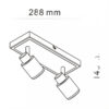 aplique koe 1 luz gris g9 aplique koe 1 luz gris g9