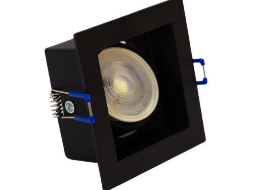 Embutido Móvil Truman - GU10 - Negro