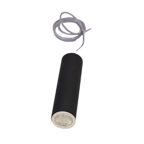 Colgante Tubo - 30 cm - GU10 - Negro