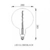 lampara par 38 led 15w luz calida e27 ip65