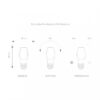 lampara led magnolia 80w e40 luz fria