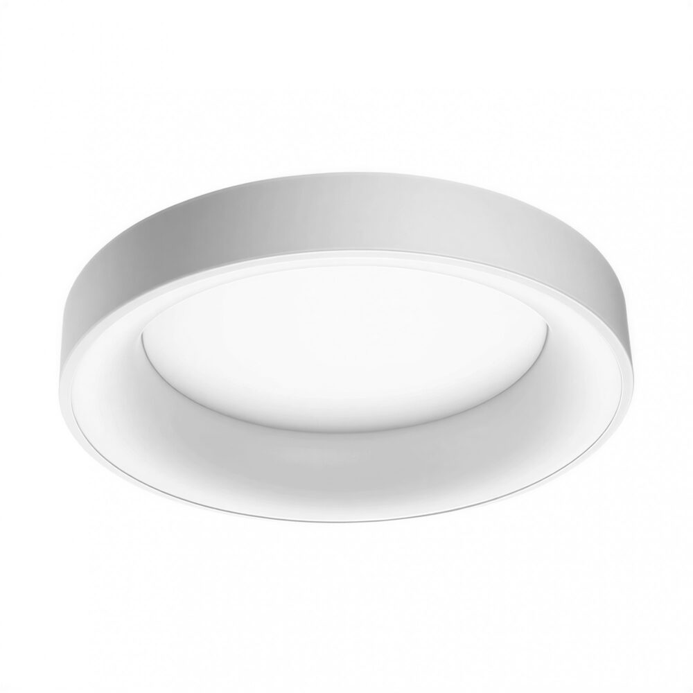 plafon 2 luces dicro 50w vacio color blanco