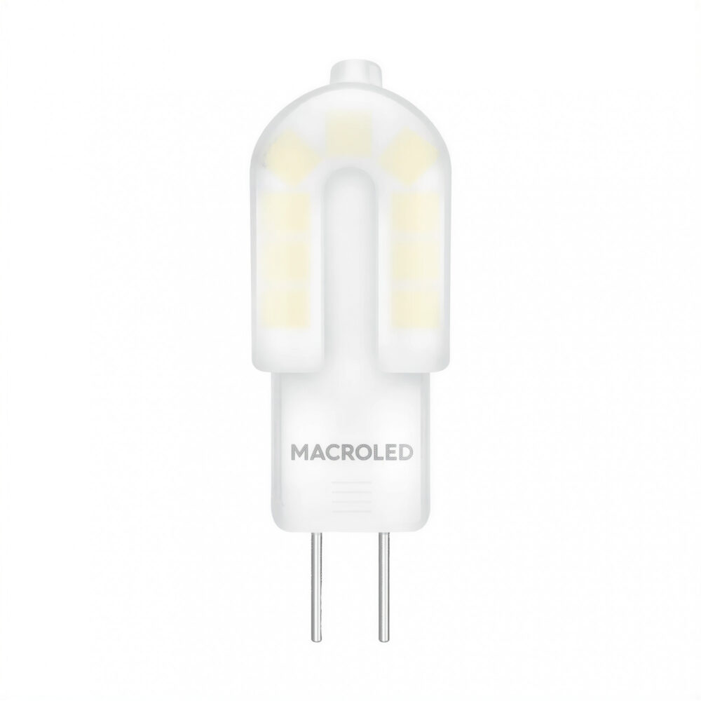 lampara led bi pin 2.5w opal g4 luz calida 220v