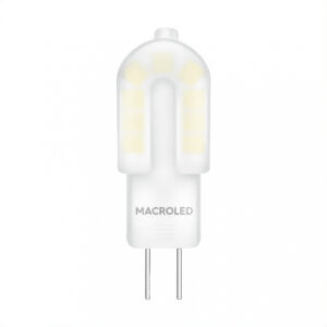 lampara led bi pin 2.5w opal g4 luz calida 220v