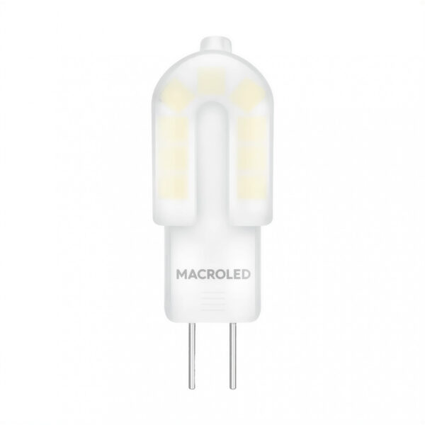 lampara led bi pin 2.5w opal g4 luz calida 220v