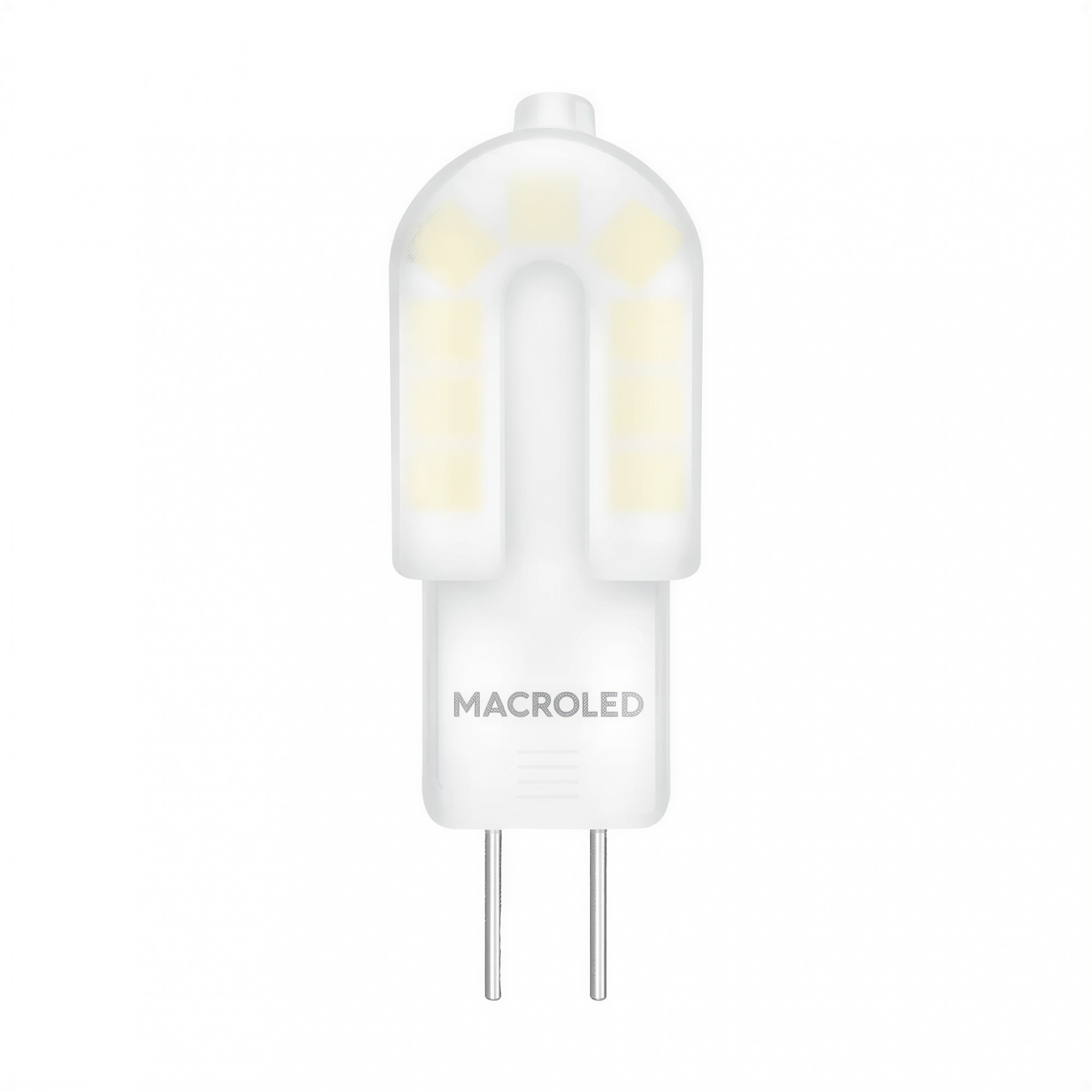 lampara led bi pin 2.5w opal g4 luz calida 220v