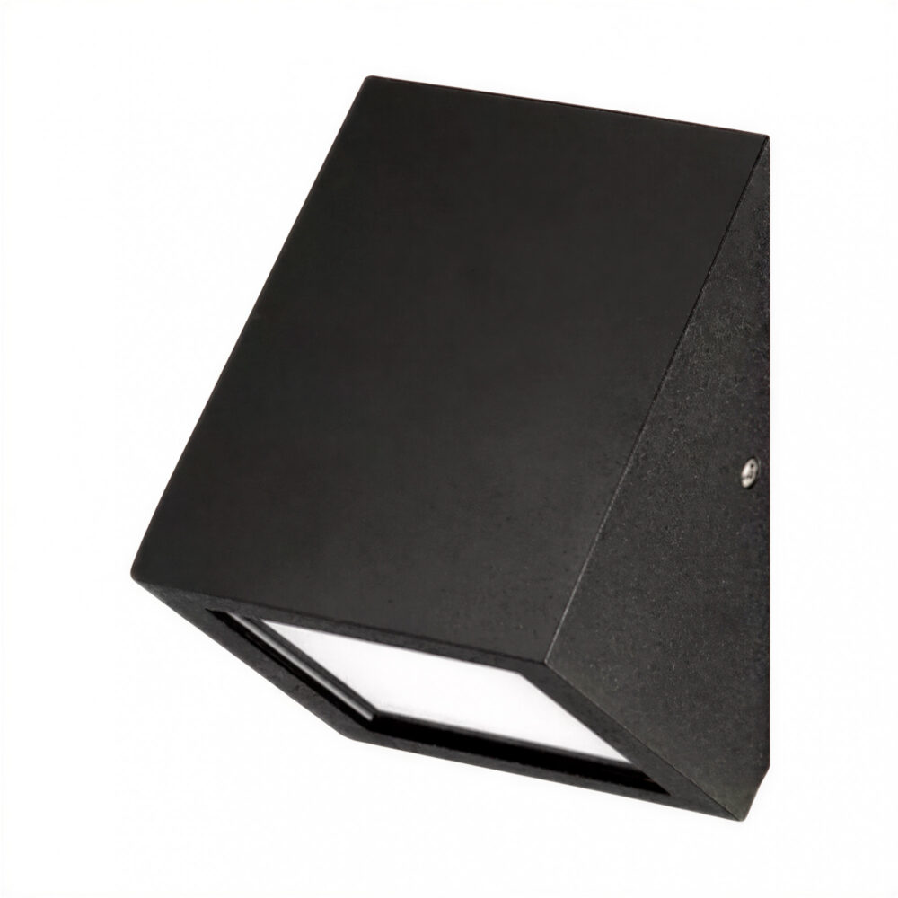 aplique led eclipse 22 w negro