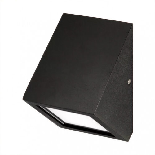 aplique led eclipse 22 w negro