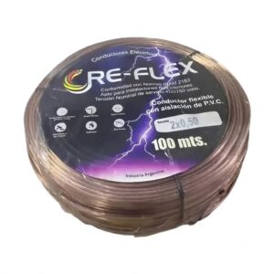 Home cable paralelo 2 x 0,50 mm cristal por metro