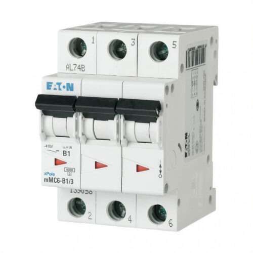 interruptor termomagnetico 3x6a 4.5ka
