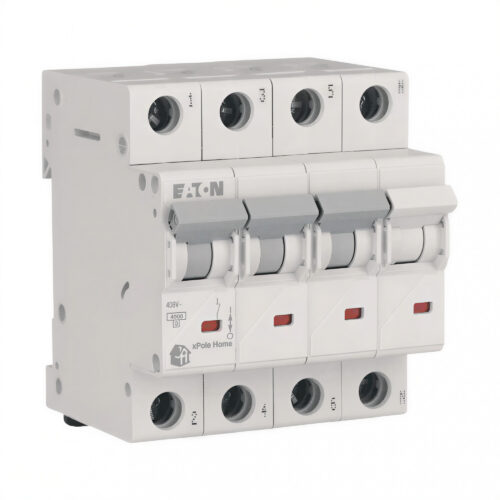 interruptor termomagnético din 4 polos 20a curva c 6ka
