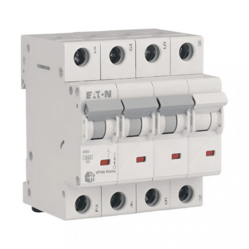 interruptor termomagnético din 4 polos 20a curva c 6ka