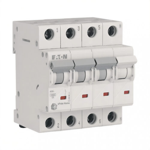 interruptor termomagnético din 4 polos 20a curva c 6ka